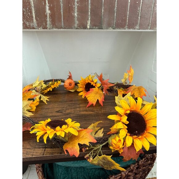 Fake sunflower, garland, strand - Picture 1 of 11